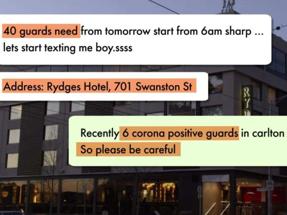 melbourne quarantine hotel virus