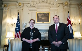 marise payne mike pompeo