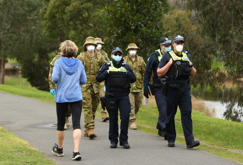 adf door knock covid victoria