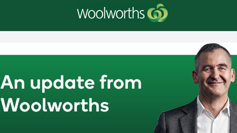 woolworths email spam fine