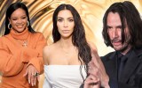 Rihanna, Kim Kardashian, Keanu Reeves
