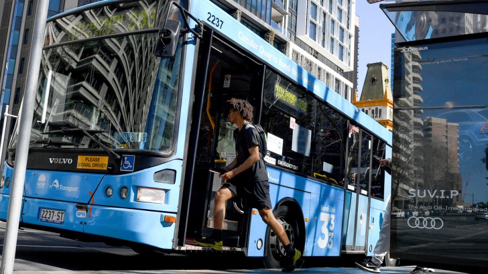 sydney bus train strike
