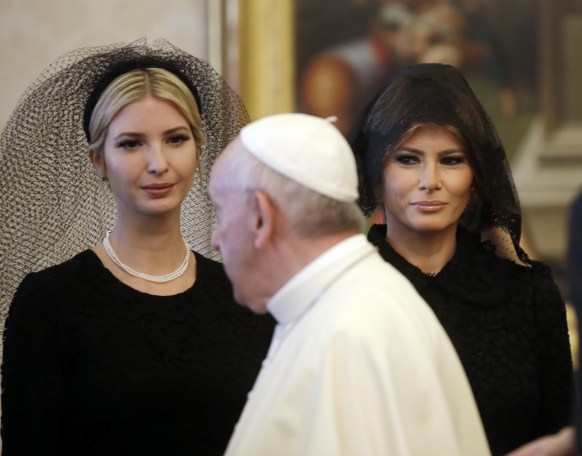 Ivanka Melania Trump Pope
