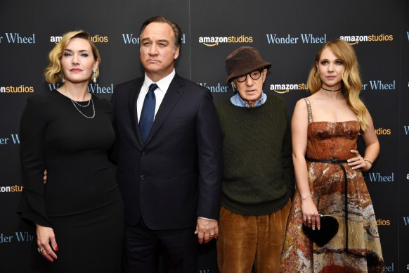 Kate Winslet Woody Allen Jim Belushi Juno Temple 