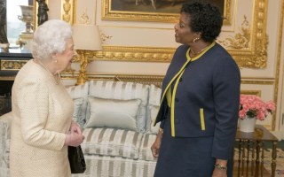 barbados queen head state