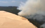 fraser island fire