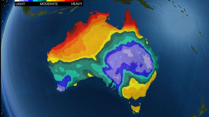 summer rain australia