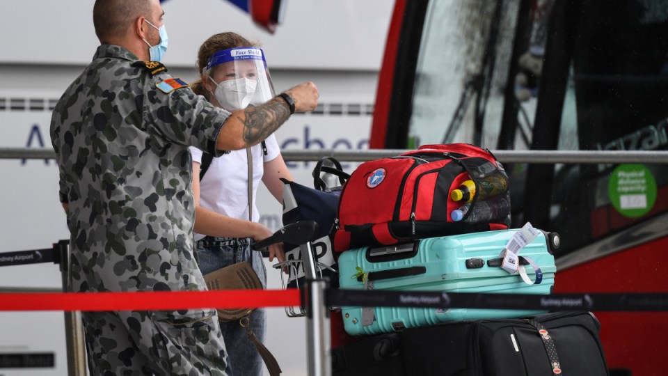 national cabinet quarantine caps