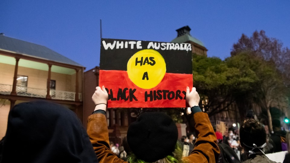 Solidarity protests have popped up in Australia, as protests against institutionalised racism continue in the US.
