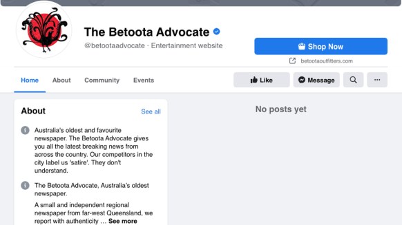 facebook news ban