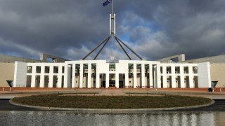 Parliament House in Canberra