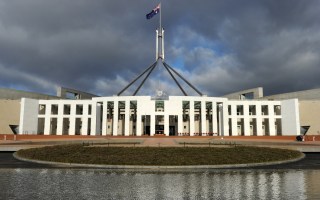 Parliament House in Canberra
