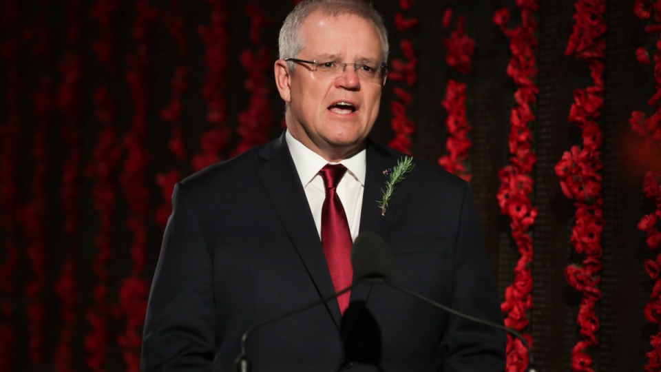 anzac day scott morrison