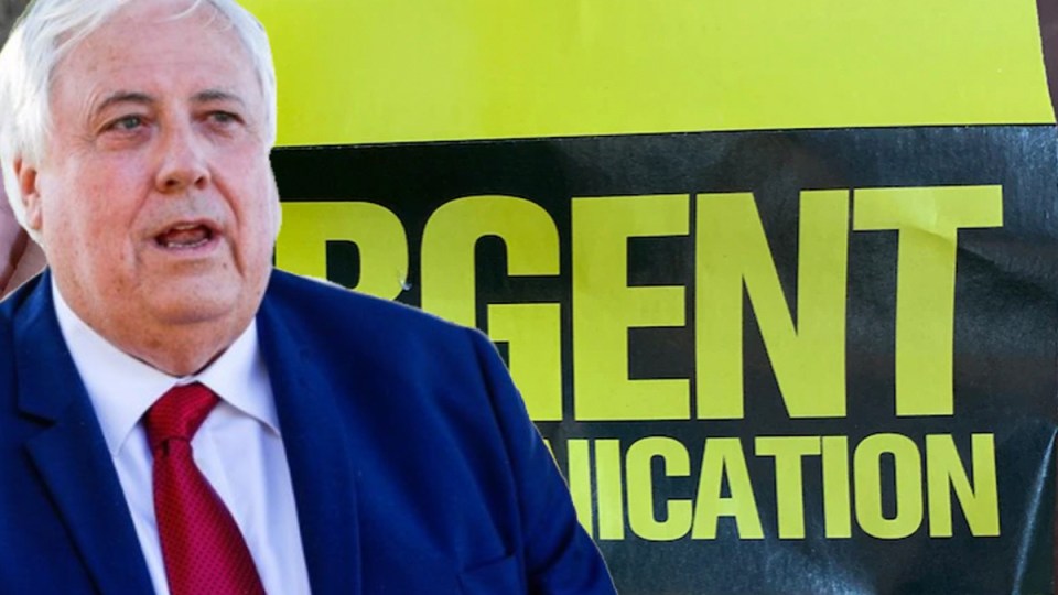 clive palmer ads