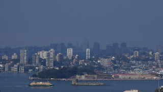 sydney smoke haze