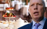 peter dutton morning tea