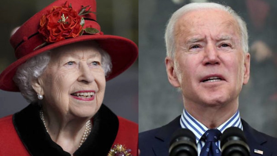 joe biden queen