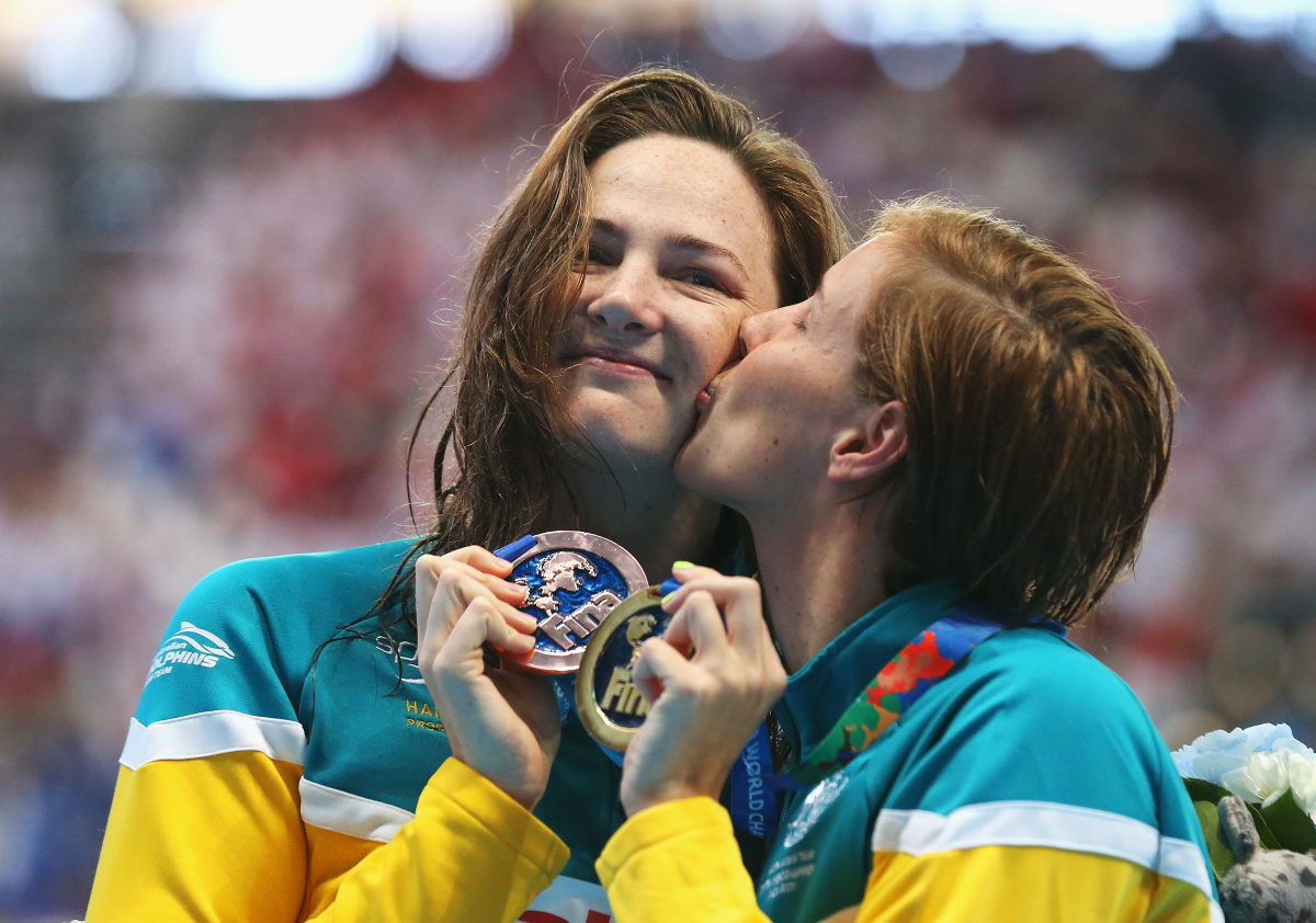Cate Campbell and sister Bronte