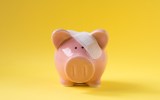 sad piggy bank