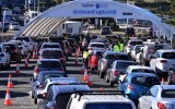 Sydney coronavirus drive-through testing clinic
