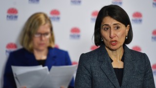 Gladys Berejiklian and Kerry Chant