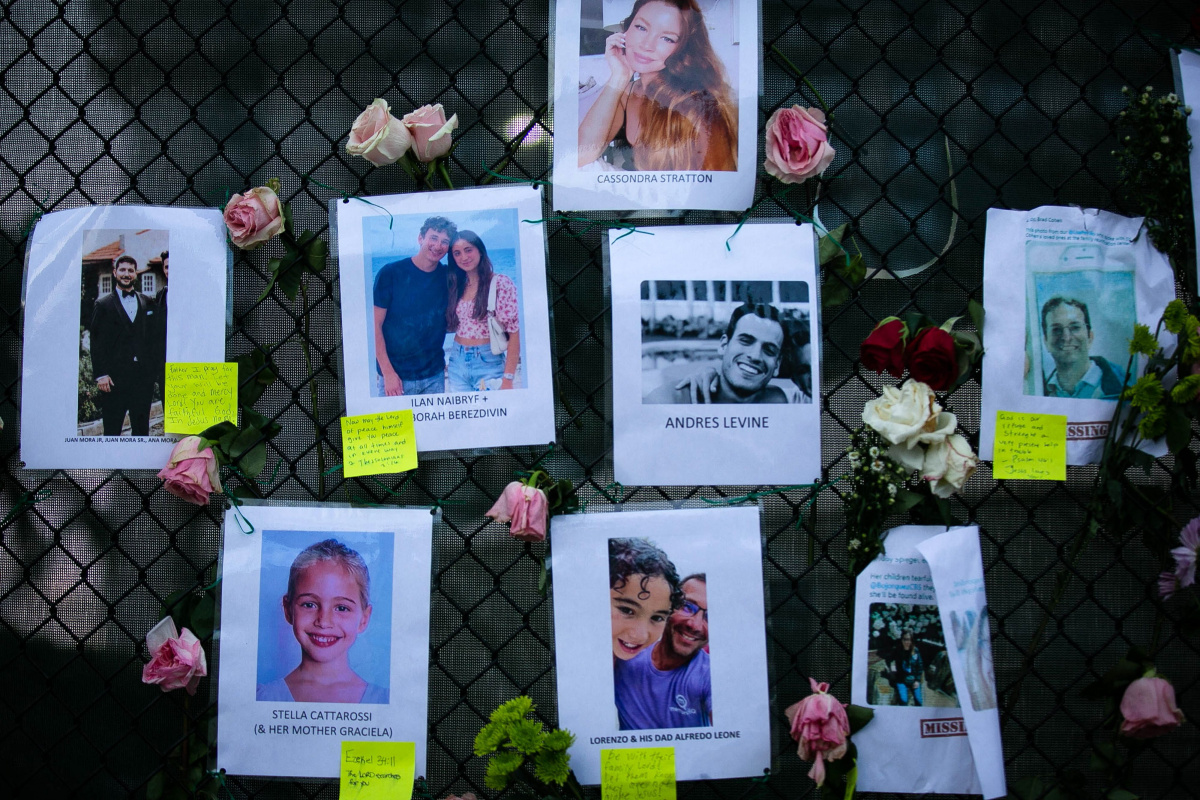 Victims of the collapsed Miami building