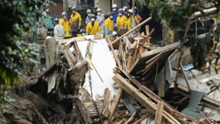 japan landslide