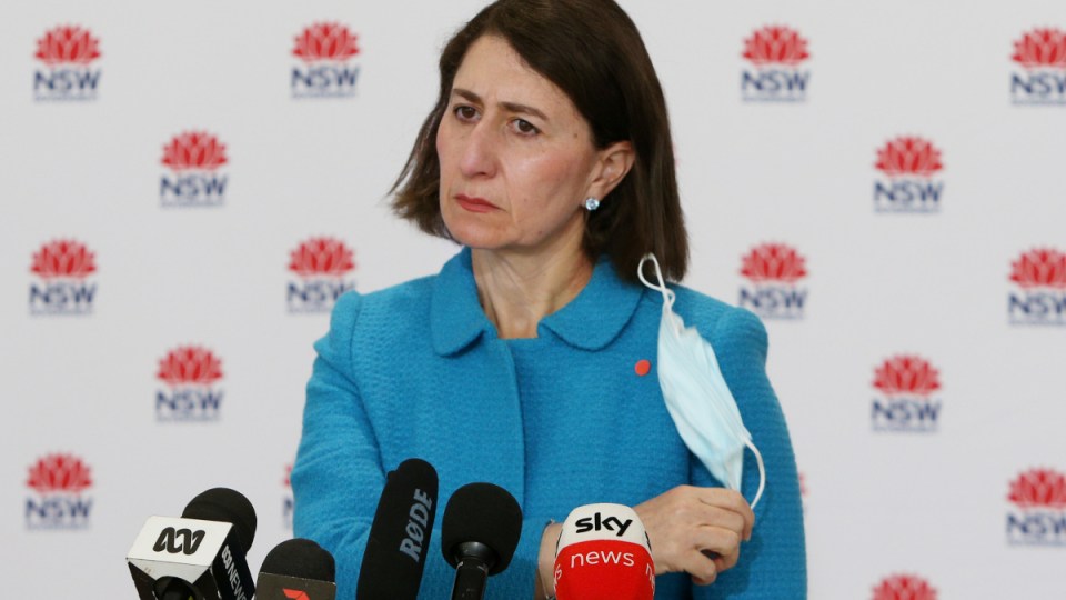 Sydney outbreak Gladys Berejiklian
