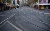 NSW lockdown george street empty sydney