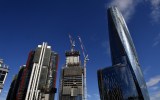 Recession empty building construction NSW Barangaroo July