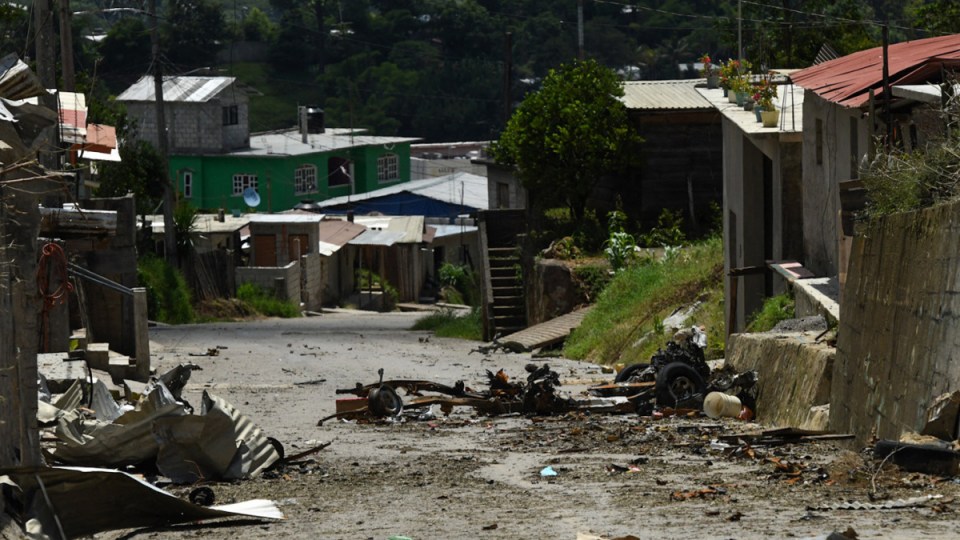 mexico village protest