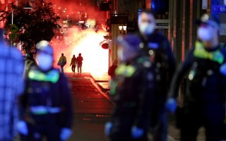 victoria lockdown protest