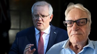 Prime Minister Scott Morrison speaks during a press conference