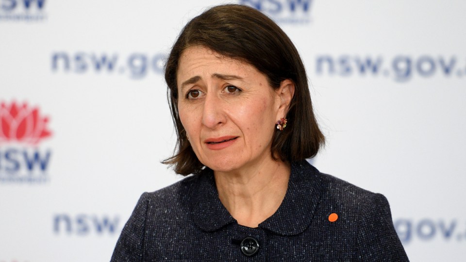 new south wales lockdown gladys berejiklian august 10