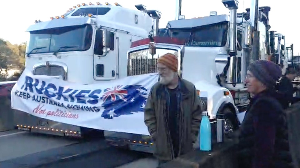 truckies strike