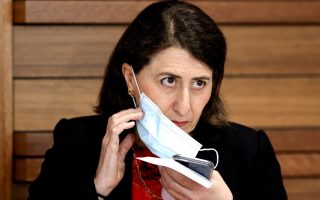 NSW Premier Gladys Berejiklian addresses the media on September 13, 2021 in Sydney