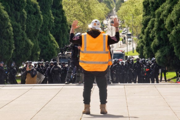 melbourne protesters