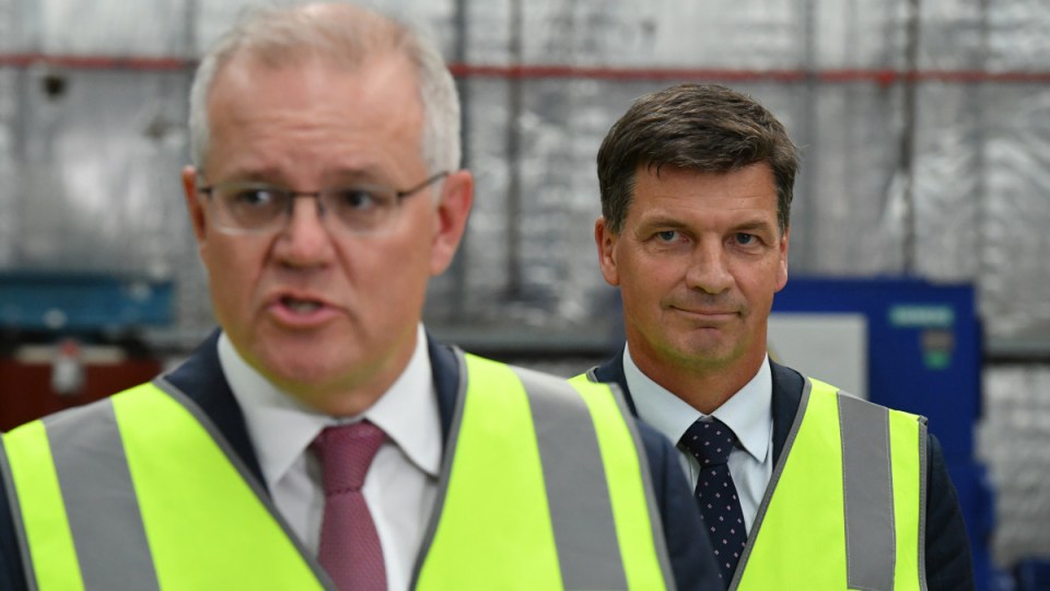 carbon credits scott morrison angus taylor