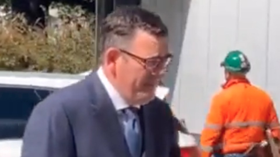 daniel andrews no mask