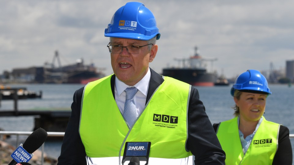 scott morrison coal hydrogen