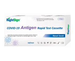 RightSign COVID-19 Antigen Rapid Test Cassette (Nasal Swab)