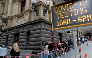 Victoria COVID testing