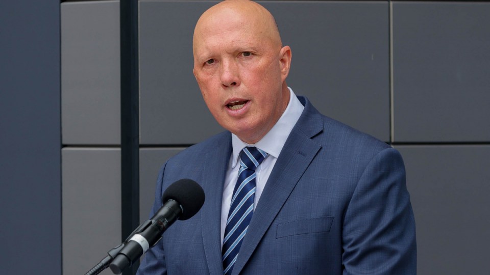 Peter Dutton liberal leader