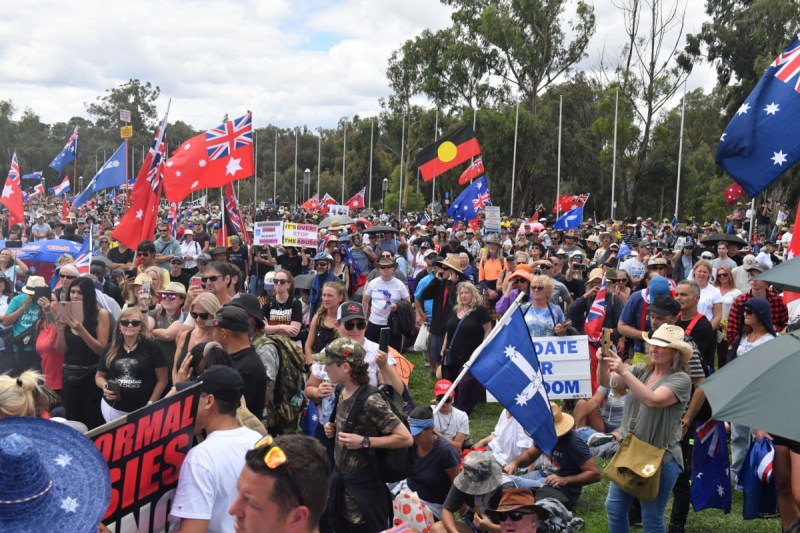 Canberra protest