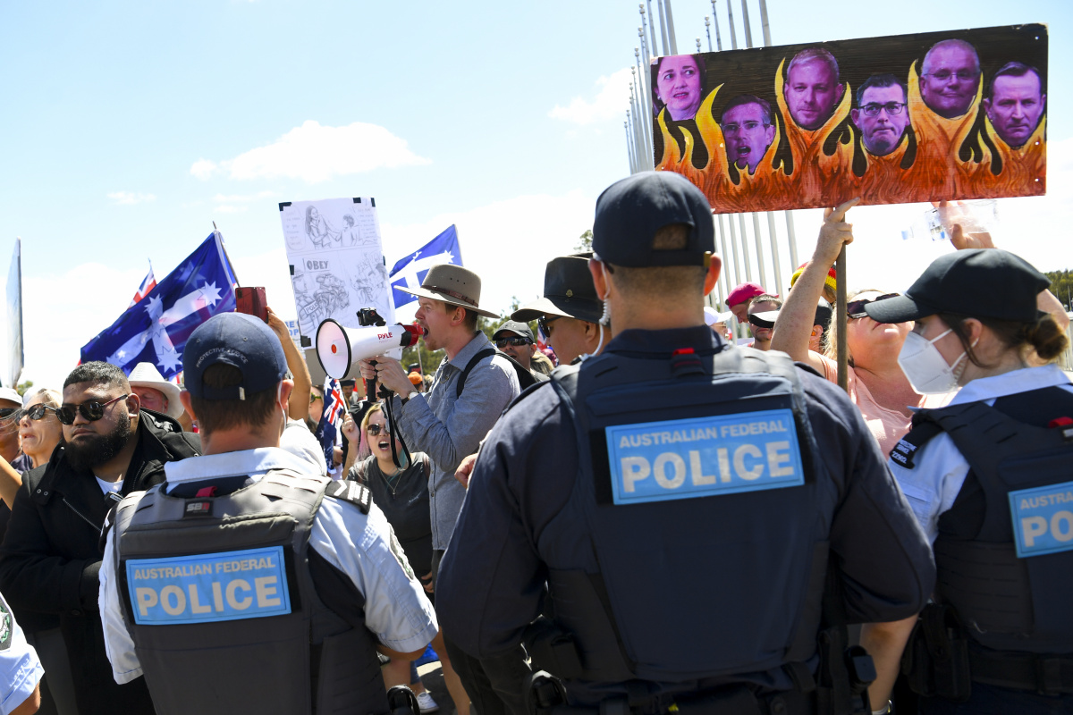 Canberra Protest