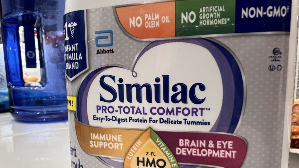 baby formula recall