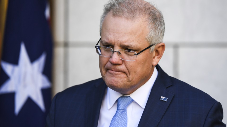 Voters have failed to respond to Mr Morrison's pre-election budget pitch with the campaign possibly only days away.