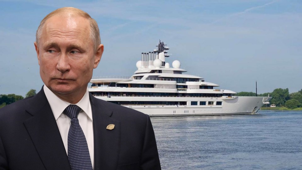 Putin yacht