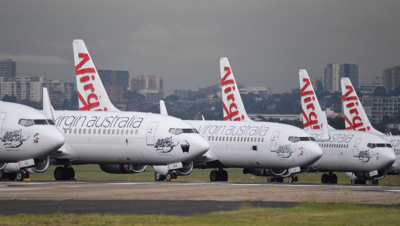 Virgin Australia and Qantas reportedly have 75 planes each from the Boeing 737-800 family.
