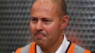 The Treasurer is facing a tough fight to keep his seat and pulled out some innovative campaign material.